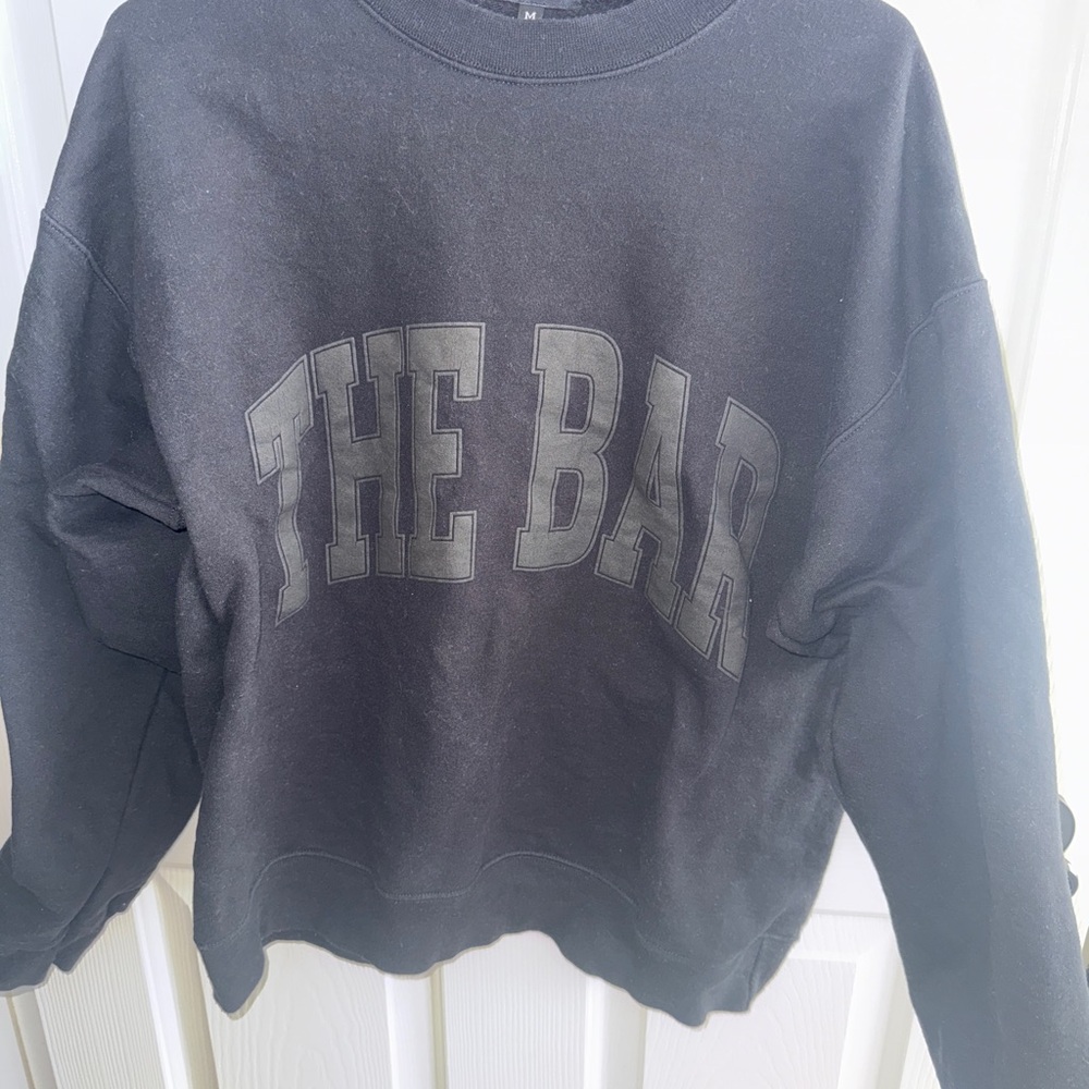 The Bar Black Sweatshirt